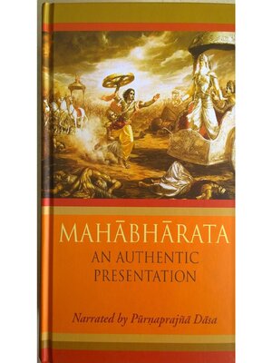 cover image of MAHABHARATA an Authentic Presentation